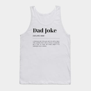 Dad Joke Definition Tank Top